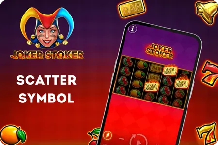 Scatter Symbol w grze Joker Stoker
